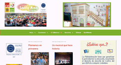 Desktop Screenshot of colegiosantaana.org